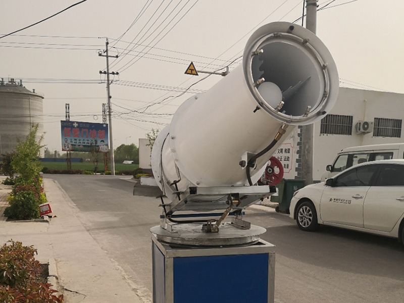 發動機直接驅動式車載式霧炮機實景展示